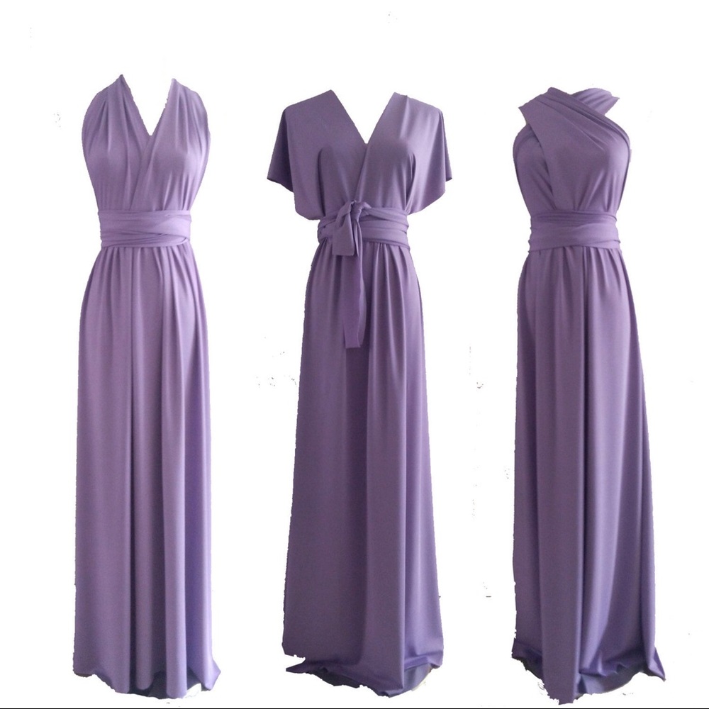 NEW W/TAGS long infinity dress